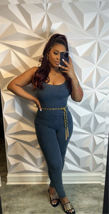 Diva Denim Jumpsuit