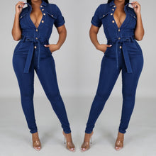 Load image into Gallery viewer, Mya Denim Jumpsuit
