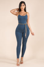 Load image into Gallery viewer, Diva Denim Jumpsuit
