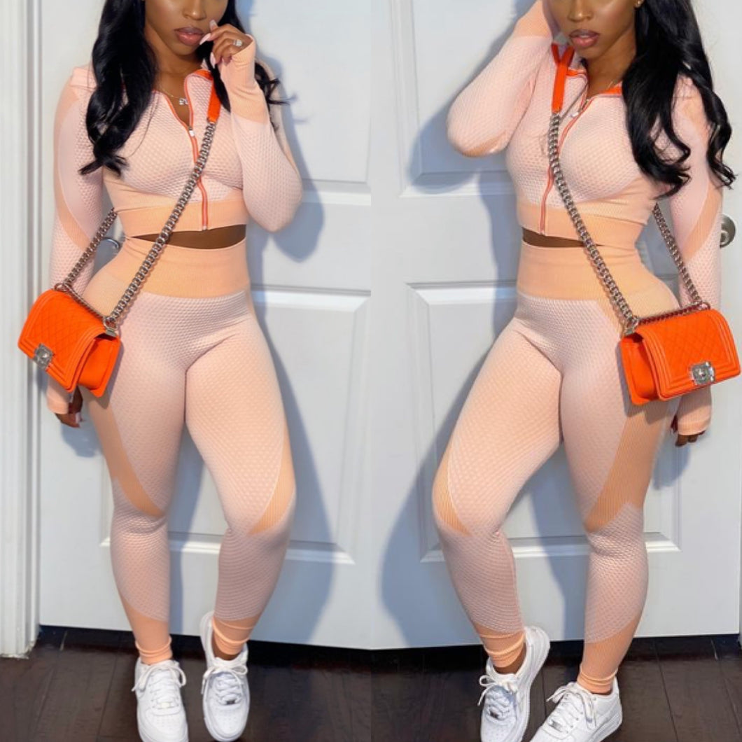 Bad Track Suit (peach  )