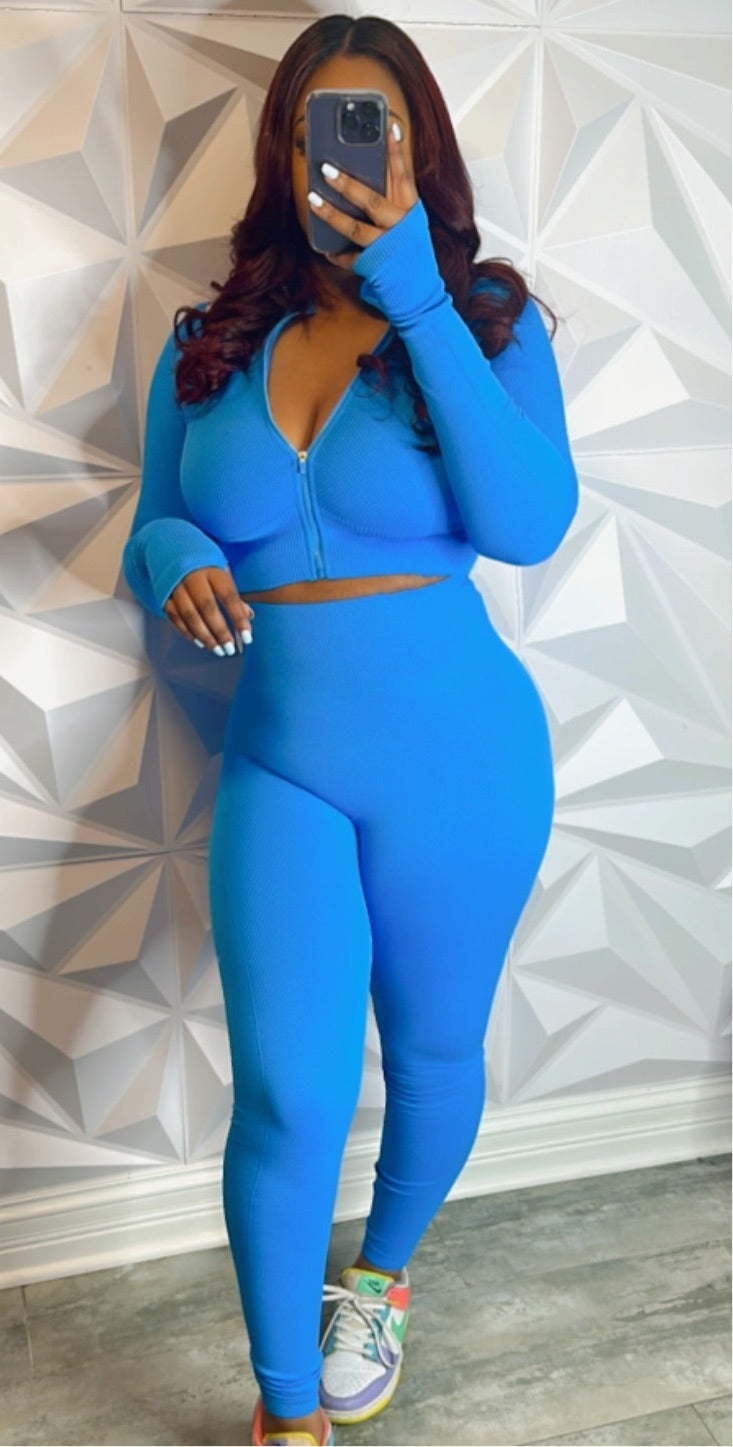 Trina Set Blue